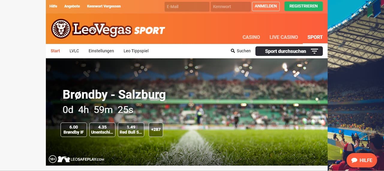 LeoVegas Casino Sport