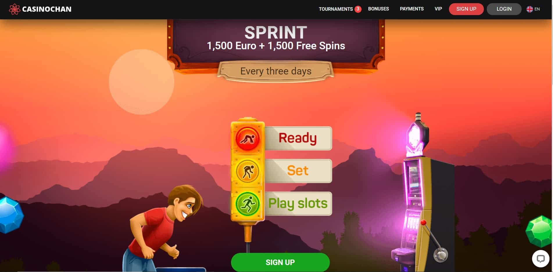 Casinochan Casino Sprint