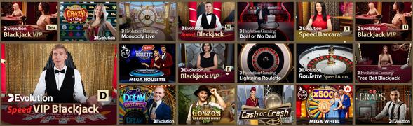 Live Dealer Spiele